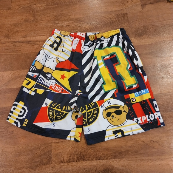 Men's  Reason "Sailor Bear",  Two Piece Short Set Size 4XL - Picture 4 of 8